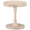 vidaXL Side Table &Oslash;40x45 cm Solid Mango Wood
