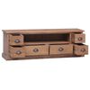 vidaXL TV Cabinet 120x30x40 cm Solid Teak Wood