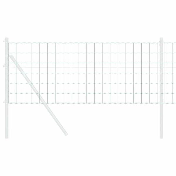 vidaXL Euro Fence Green 0.4 x 10 m PVC-coated iron