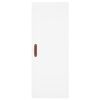vidaXL Highboard White 34.5x34x180 cm Engineered Wood