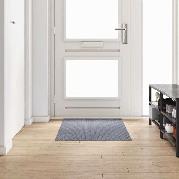 vidaXL Carpet Runner Light Grey 80 x 150 cm Fabric
