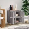 vidaXL Sideboard Grey Sonoma 60x35x70 cm Engineered Wood