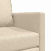 vidaXL Sofa Bed Cream 74 x 77 x 81 cm Fabric