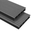 vidaXL Decking Board 6 pcs Grey WPC