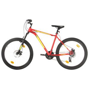 vidaXL Mountain Bike 21 Speed 27,5 inch Wheel 42 cm Red