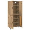 vidaXL Highboard Artisan Oak 69.5 x 34 x 180 cm Engineered Wood