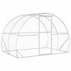 vidaXL Chicken Coop Silver 200 x 300 x 200 cm Galvanised Steel