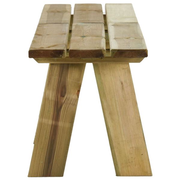 vidaXL Garden Bench 220 cm Impregnated Solid Wood Pine