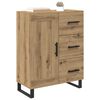 vidaXL Sideboard with Drawer Artisan Oak 69.5 x 34 x 90 cm