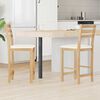 vidaXL Dining Chairs 2 pcs Natural 40 x 47.5 x 99.5 cm