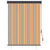 vidaXL Outdoor Roller Blind 120x250 cm Yellow and Blue