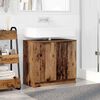 vidaXL Bathroom Cabinet Old Wood 64.5 x 33.5 x 59 cm Engineered Wood