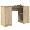 vidaXL Desk Sonoma Oak 120x42x76 cm Engineered Wood