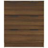vidaXL Sideboard Brown Oak 60x30x70 cm Engineered Wood