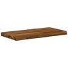vidaXL Live Edge Table Top 40 x 20 x 3.5 cm Rectangular Natural