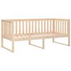 vidaXL Day Bed without Mattress 100x200 cm Solid Wood Pine