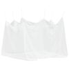 vidaXL Mosquito Net for Outdoor 220 Mesh White 300x300x250 cm