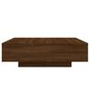 vidaXL Coffee Table Brown Oak 100x100x31 cm Engineered Wood