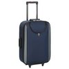 vidaXL Soft Case Trolleys 3 pcs Navy Oxford Fabric