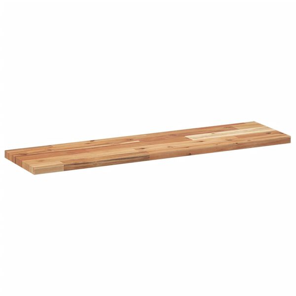 vidaXL Floating Shelf 100x20x2 cm Oil Finished Solid Wood Acacia
