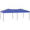 vidaXL Folding Party Tent Blue 3x6 m