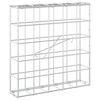 vidaXL Gabion with 5 mm Wire and 10x10 cm Mesh 50x10x50 cm