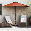 vidaXL Garden Parasol Terracotta 294 x 150 x 224 cm Fabric