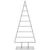 vidaXL Metal Christmas Tree for Decoration Black 180 cm