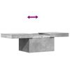 vidaXL Coffee Table Concrete Grey 100x55x40 cm Engineered Wood