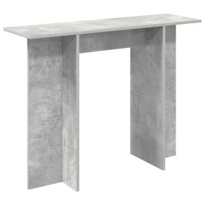 vidaXL Console Table Concrete Grey 100 x 30 x 75 cm Engineered Wood