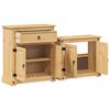 vidaXL 2 Piece Bathroom Furniture Set Corona Solid Wood Pine