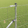 vidaXL Fence Post Galvanized 50 x 1 m Steel