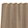vidaXL Voile Curtains with Rod Pockets 2 pcs Light Brown