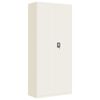 vidaXL File Cabinet White 90x40x200 cm Steel