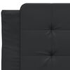 vidaXL Bed Frame without Mattress "Zadar" Black 80x200 cm Faux Leather