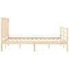 vidaXL Bed Frame without Mattress 120x200 cm Solid Wood Pine