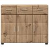 vidaXL Sideboard with Shelf FLORIN Artisan Oak 88.5 x 30.5 x 73 cm