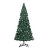vidaXL Artificial Pre-lit Christmas Tree with Ball Set Green 500 cm