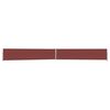 vidaXL Patio Retractable Side Awning 140x1200 cm Brown