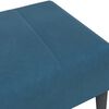 vidaXL Footstool Blue 77x55x31 cm Velvet