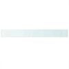 vidaXL Shelf Panel Glass Clear 110x12 cm