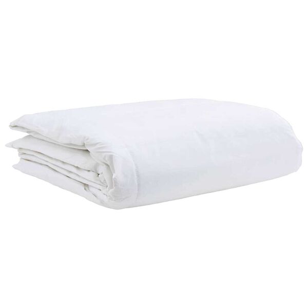 vidaXL Summer Duvet White 155 x 220 cm Feather