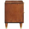 vidaXL Bedside Cabinet 2 pcs Brown 40 x 33.5 x 46 cm Solid Acacia wood