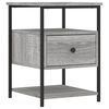 vidaXL Bedside Cabinets 2 pcs Grey Sonoma 40x42x56 cm Engineered Wood