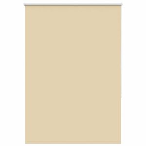 vidaXL Roller Blind Blackout Beige 115x175 cm Fabric Width 110.7 cm Polyester