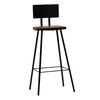vidaXL Bar Chairs 4 pcs Solid Reclaimed Wood