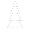 vidaXL Christmas Cone Tree 360 LEDs Indoor and Outdoor 143x250 cm