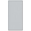 vidaXL Doormat Grey and Black 120 x 250 cm 100% Polyamide