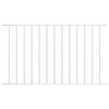 vidaXL Fence Panel Powder-coated Steel 1.7x0.75 m White