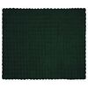 vidaXL Faux Rabbit Fur Blanket Olite Dark Green 240 x 270 cm Polyester